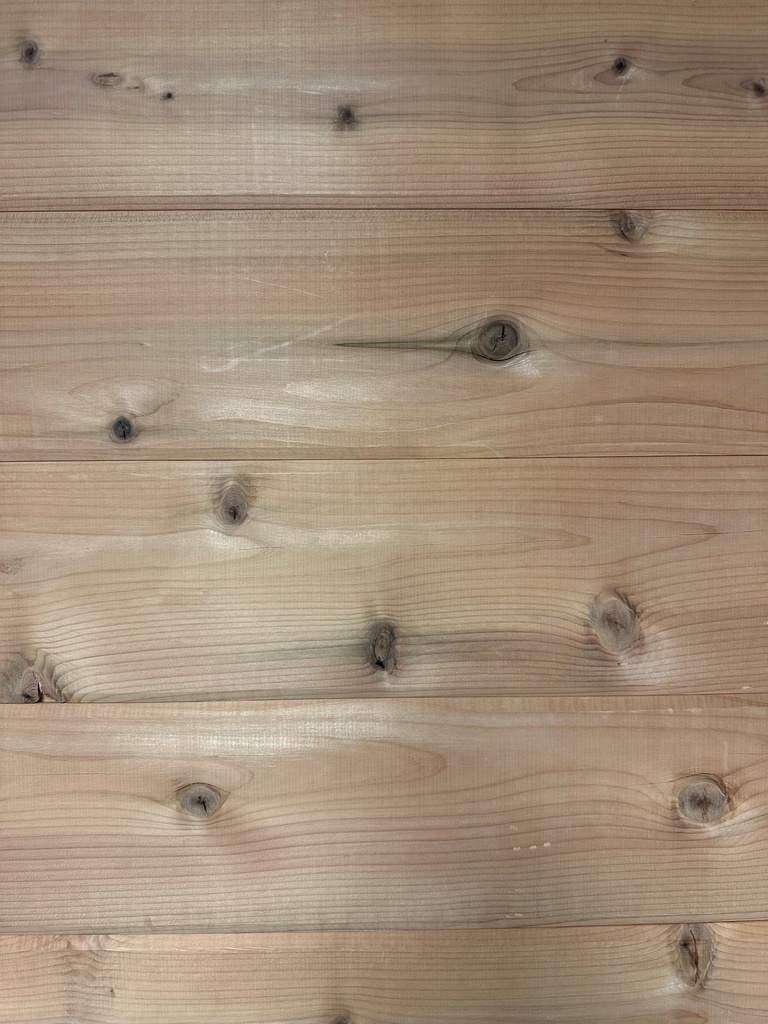 1x8x10' #122 T&G STK KD Cedar Reversible Siding