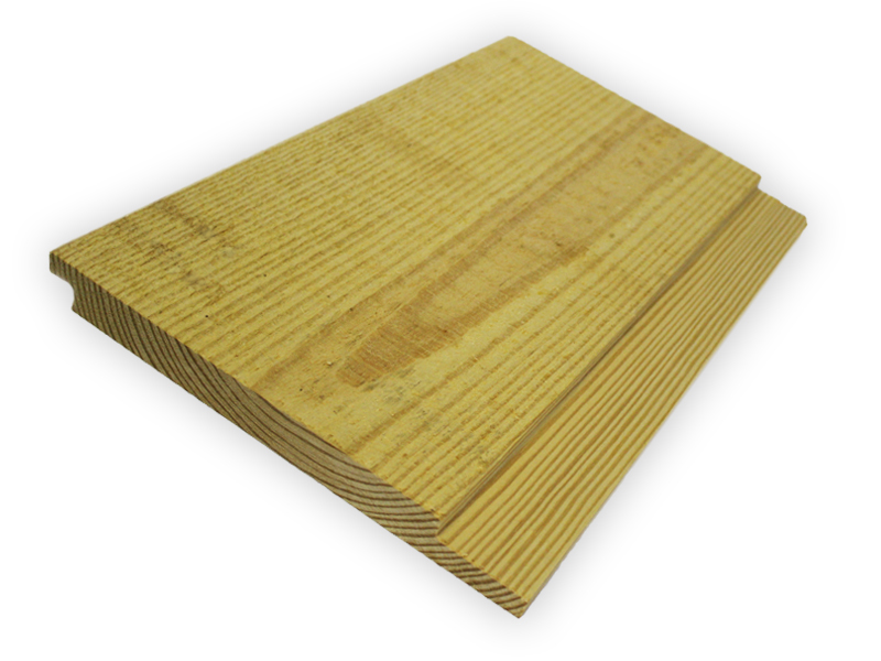 1x8x12' #139 Southern Yellow Pine Siding