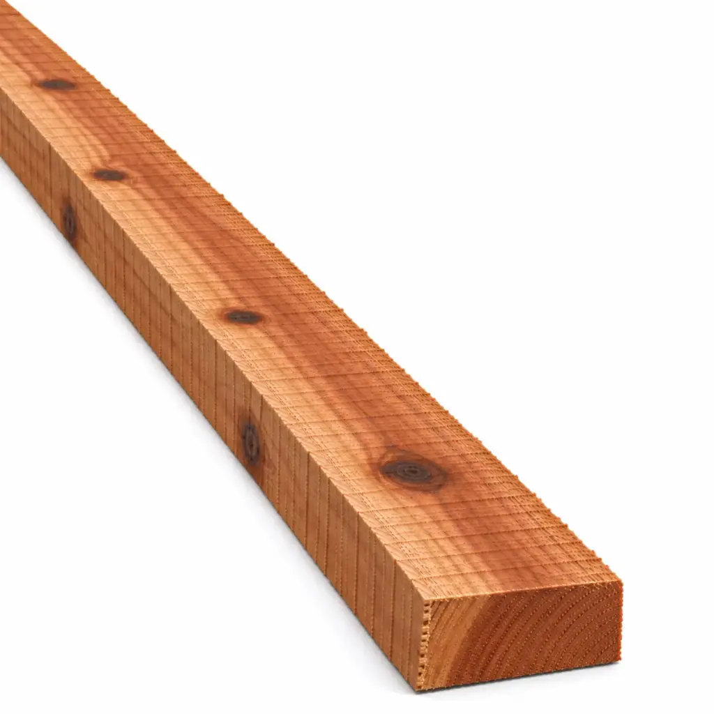 2x4x12' Rough KD Cedar