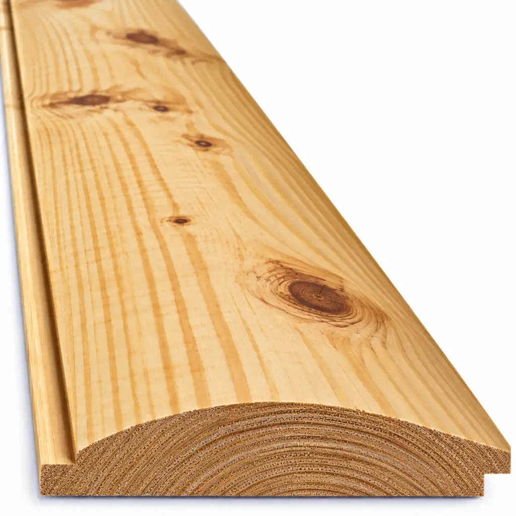 2x8x12' Log Cabin #2 Southern Yellow Pine Siding