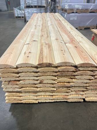2x8x12' Log Cabin #2 Southern Yellow Pine Siding
