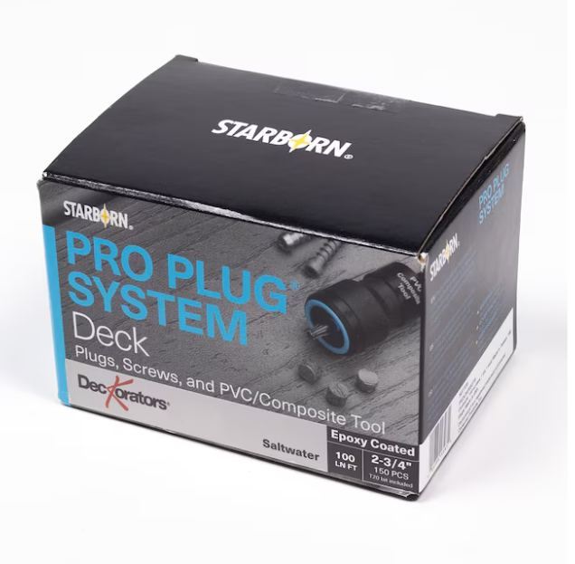 Deckorators Color Match Plugs Saltwater 375-Pack 100SF