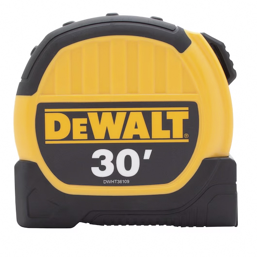 Dewalt 30' Tape Measure DWHT36109