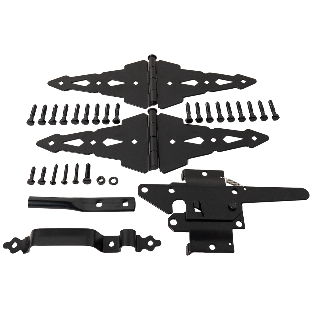 Western Strap Hinge Gate Kit Fence Hardware
