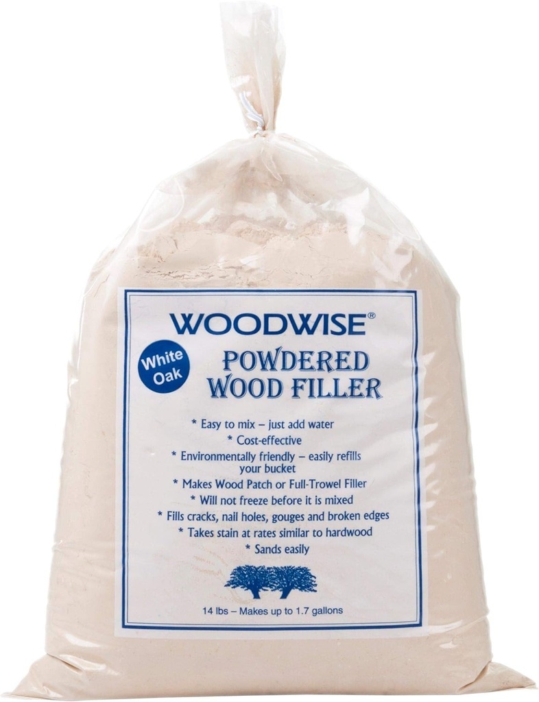 Woodwise White Oak Wood Filler 14 lb FT301D