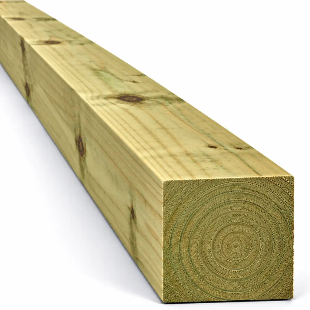 4x4x8' #2 SYP Pressure Treated GC