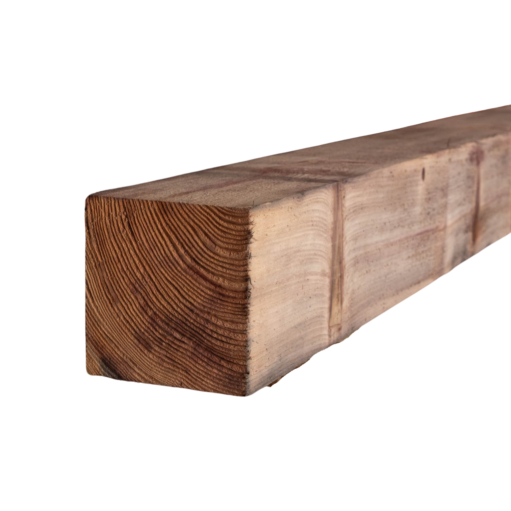 6x6x12' Rough KD Cedar