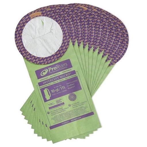 Proteam Vacuum Bags Mega/Coach 10qt
