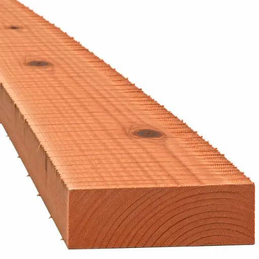 2x8x12' Appearance Grade Rough Western Red Cedar